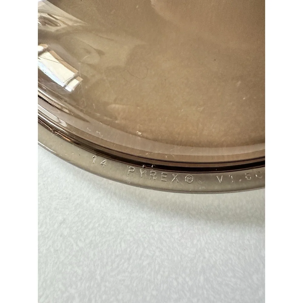 Corning Corelle Vision Ware Amber 1.5 Qt Saucepan with Lid
